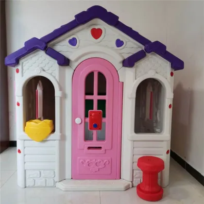 Wooden Barn Playhouse for Kids