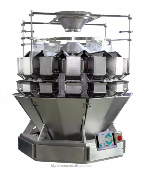 Multihead Weigher for Frozen Food, Fishes, and Fruits