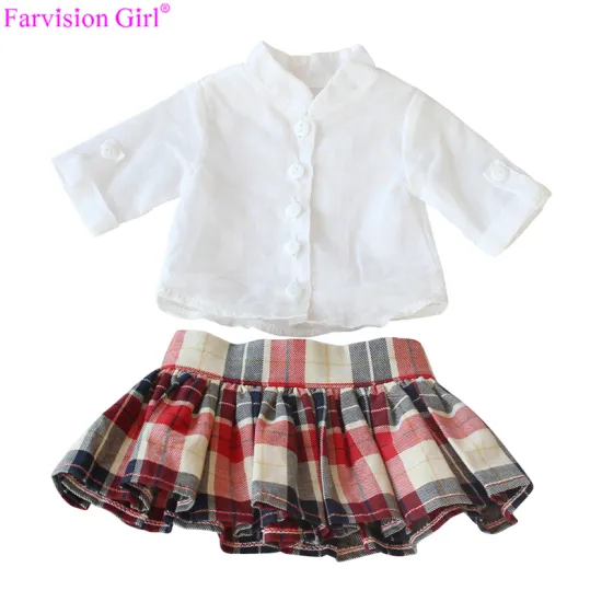 18 inch baby girl skirt doll clothes