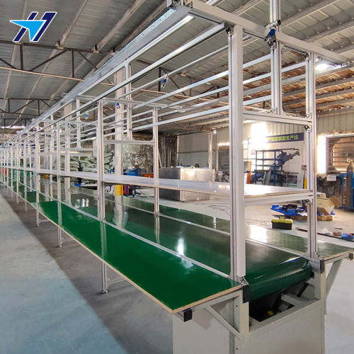 PVC belt for packing line of bilateral worktable