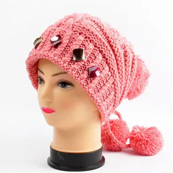 2014 Newest Style knitted winter hat,knitted beanie hat,knitted hat