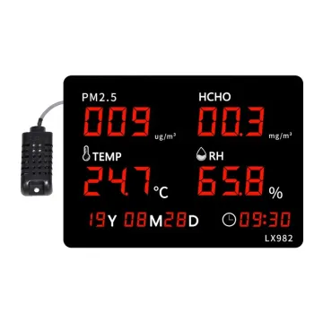 Industrial Indoor/Outdoor Temperature Humidity and Air Quality Monitor
