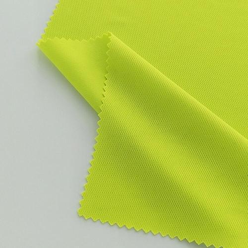 Dry fit polyester bird eye knitting fabric