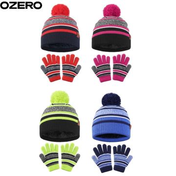 OZERO Anti-Allergen Snow-Covered Urban Paths Polyester Beanie