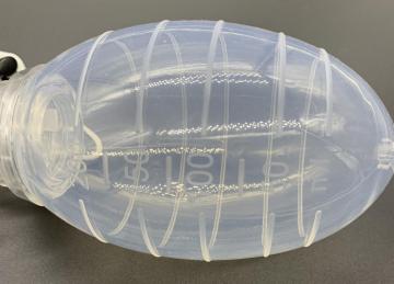 Silicone reservoir disposable silicone drainage tube