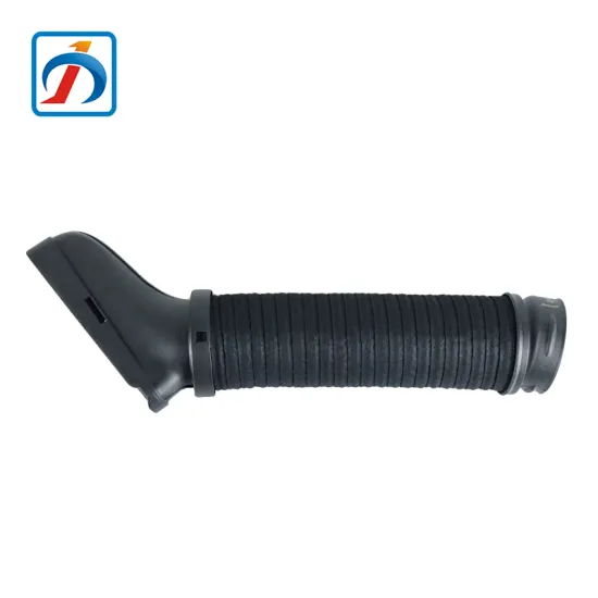 Left Black Flexible GLK Class W204 Engine Air Intake Hose Pipe for Mercedes-Benz