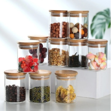 Airtight 12 Piece Borosilicate Glass Spice Storage Jars