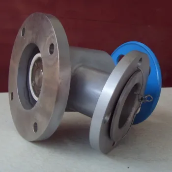 Titanium bottom valves used in Sewage watertreatment system