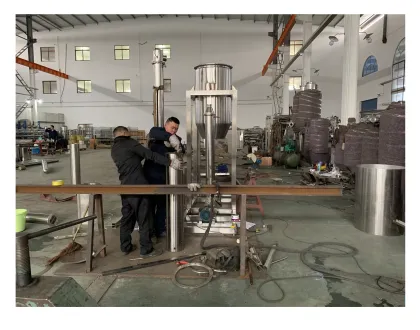 Pilot Scale Salt Solution Evaporation Crystallizer (30LPH) DTB Crystallizer Test