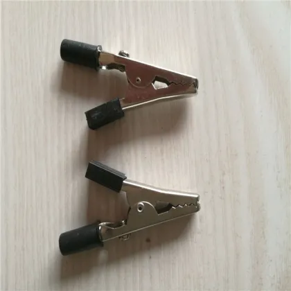  Battery Clips Alligator Clamps Crocodile Clip Connectors 