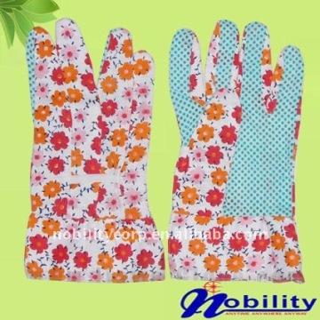 pvc dots domestic childrens gardening glove