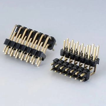 2.54MM DUAL ROW RIGHT ANGLE TYPE DUAL PLASTIC