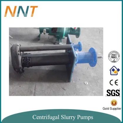 Minerals flotation processing vertical mining pump