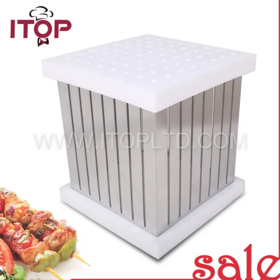 SALE Stainless Steel The Cube Kebab Maker Box/Brochette Express