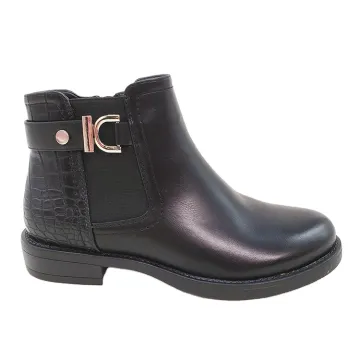 Women's Popular Low Heel Casual Elastic Ankle Chelsea Boots