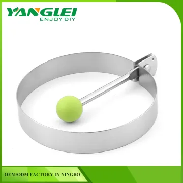 Cooking Kitchen Tools Stainless Steel Fried Egg Shaper Ring Pancake Mould Mold Round
