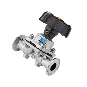 SS316L Sanitary Stainless Steel Manual Diaphragm Valve
