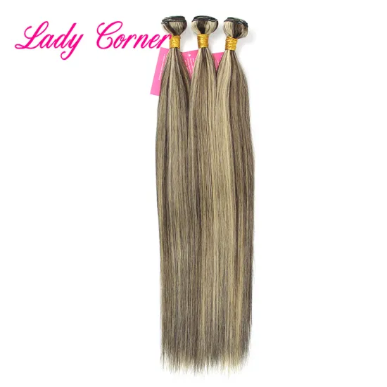 HighLight P2/613 Piano Color Hair, Cuticles Aligned High Quality Raw Human Burmese Hair Bundles