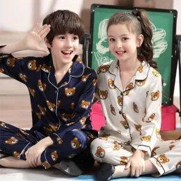Middle Children's Pajamas Pajamas Set Two Piece Set