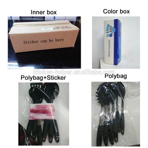 Silicone Cooking Kitchen Accessories / Kitchen Utensil Set