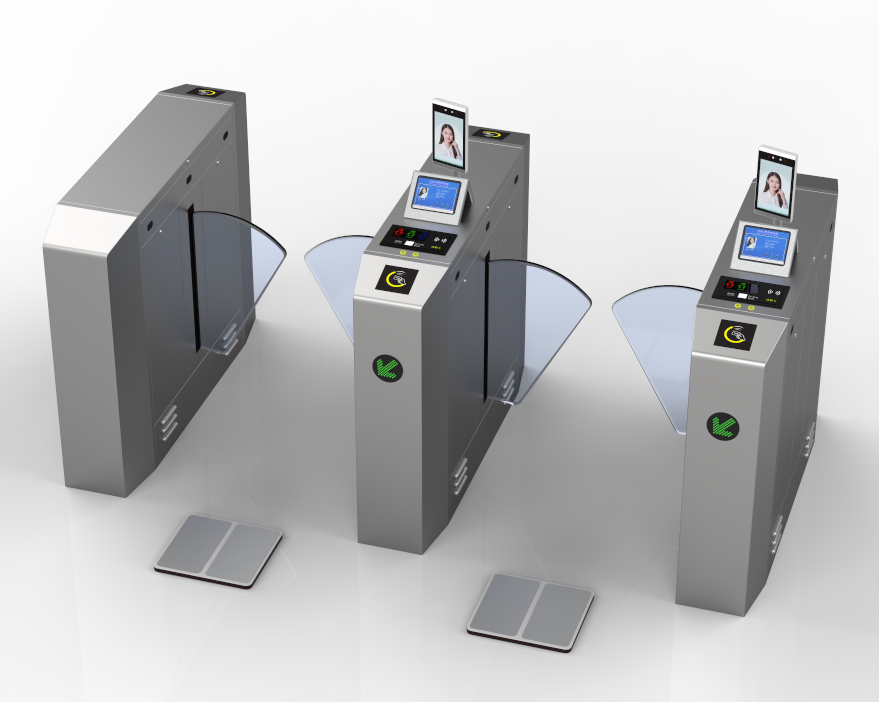 Face Recognition Entrance Esd Gate Tripod Turnstile