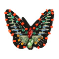 Acrylic Stones Beads Butterfly Embroidery Patches