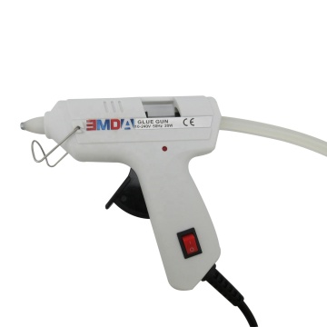 DIY Electric Hot Melt Glue Gun for Home, School, and Office Use - 20W Mini Glue Gun for Fabric, Paper, Wood, and Furniture