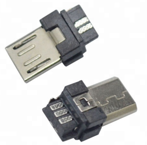 Μικρό USB 5P Plug Τύπος συγκόλλησης Β