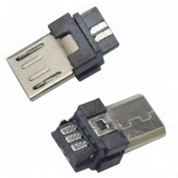 Разъем Micro USB 5P для пайки типа B
