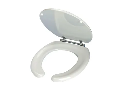 Plastic toilet seat pad cover mould