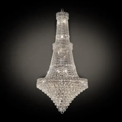 Foyer Crystal Chandelier - Hotel Restaurant Stair Lighting Wedding Centerpiece CZ6535
