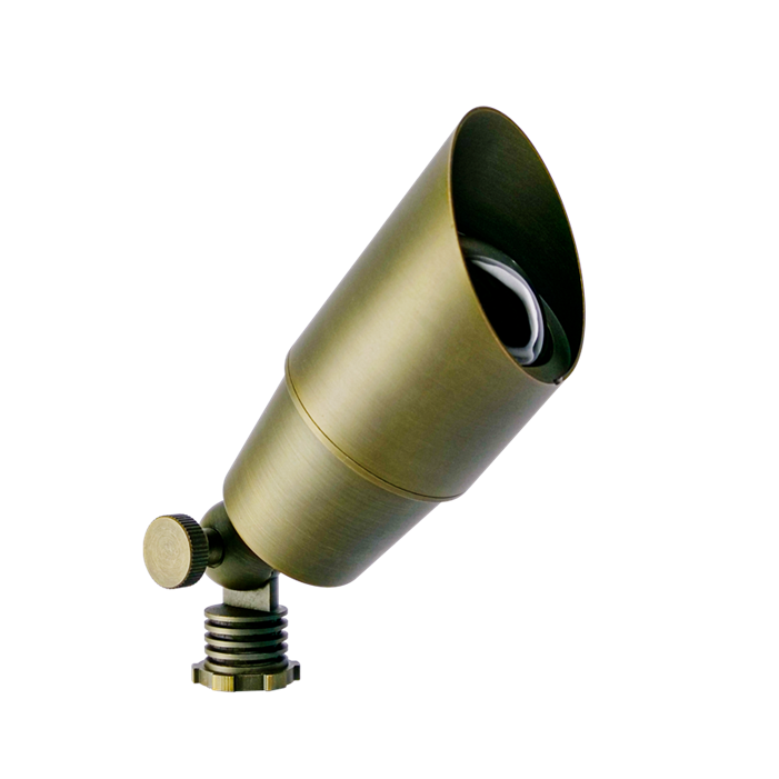 Led low voltage landscape lighting Brass spot light