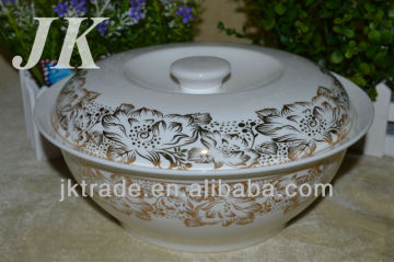 Feines Knochen China Keramiksuppe Tureen für Hotel