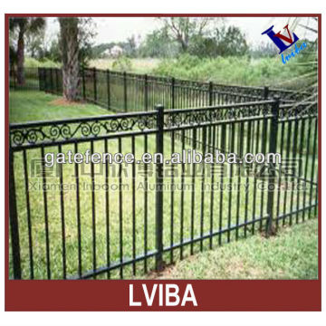 black aluminium pool fence & swimming pool fence and anodized aluminium fence