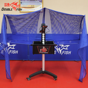 Robot tenis meja putaran profesional dengan roda: Fitur Layanan Smart-Recycle Auto dan Tingkat Tinggi