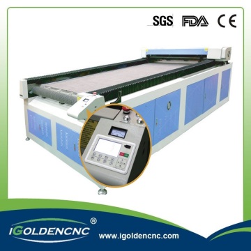 China cheap home garment cloth fabric auto feeding CNC Co2 laser cutting machine price
