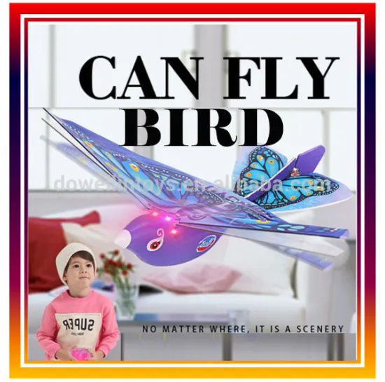 Beautiful RC Bird /RC bird model /rc flying bird toys suit for girl