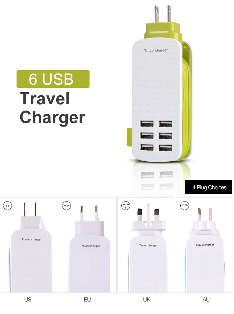 6usb charger