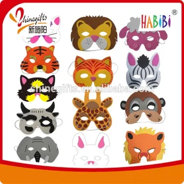 Hight quality eva animal eva mask toy