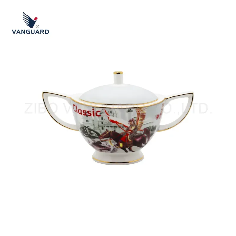 Vanguard 5-Piece Porcelain Tea Cup Set