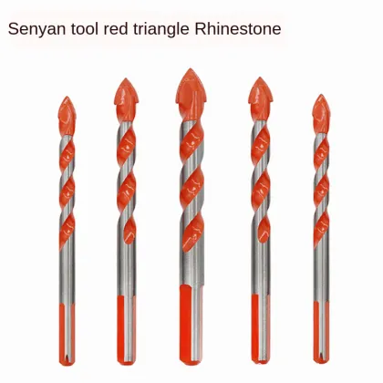 Multi-Function Triangle Drill Bit: Alloy Ceramic for Tiles & Concrete