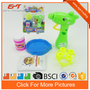 2IN1 electric 12v bubble machine bubble gun toys with fan