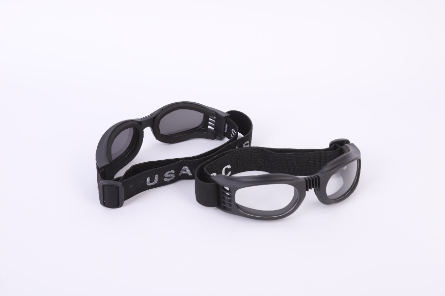 Foldable Frame Elastic Band Strap Goggles Glasses