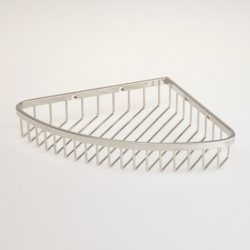 Stainless Steel Triangle Corner Bath Organizer