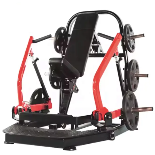 Gym equipment plate loaded chest & decline combo
