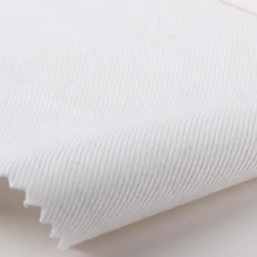 65 Polyester 35 Cotton 20x16 White Fabric