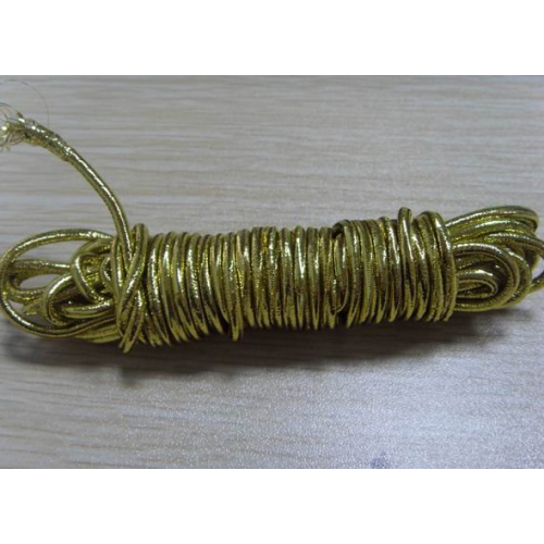 High quality gold metallic cord cheap wholesale