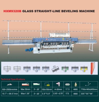 Hot-sale Glass Straight-Line Beveling Machine