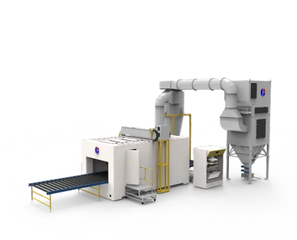 FCB Flat Conveyor Powder Coating Booth