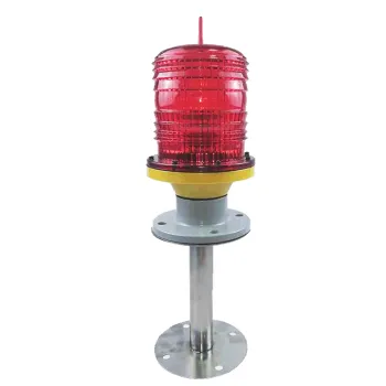 High-Brightness 1000cd LED Aviation Obstruction Light for Airports, Television Stations with AC220V/DC12V/DC48V Power Supply
